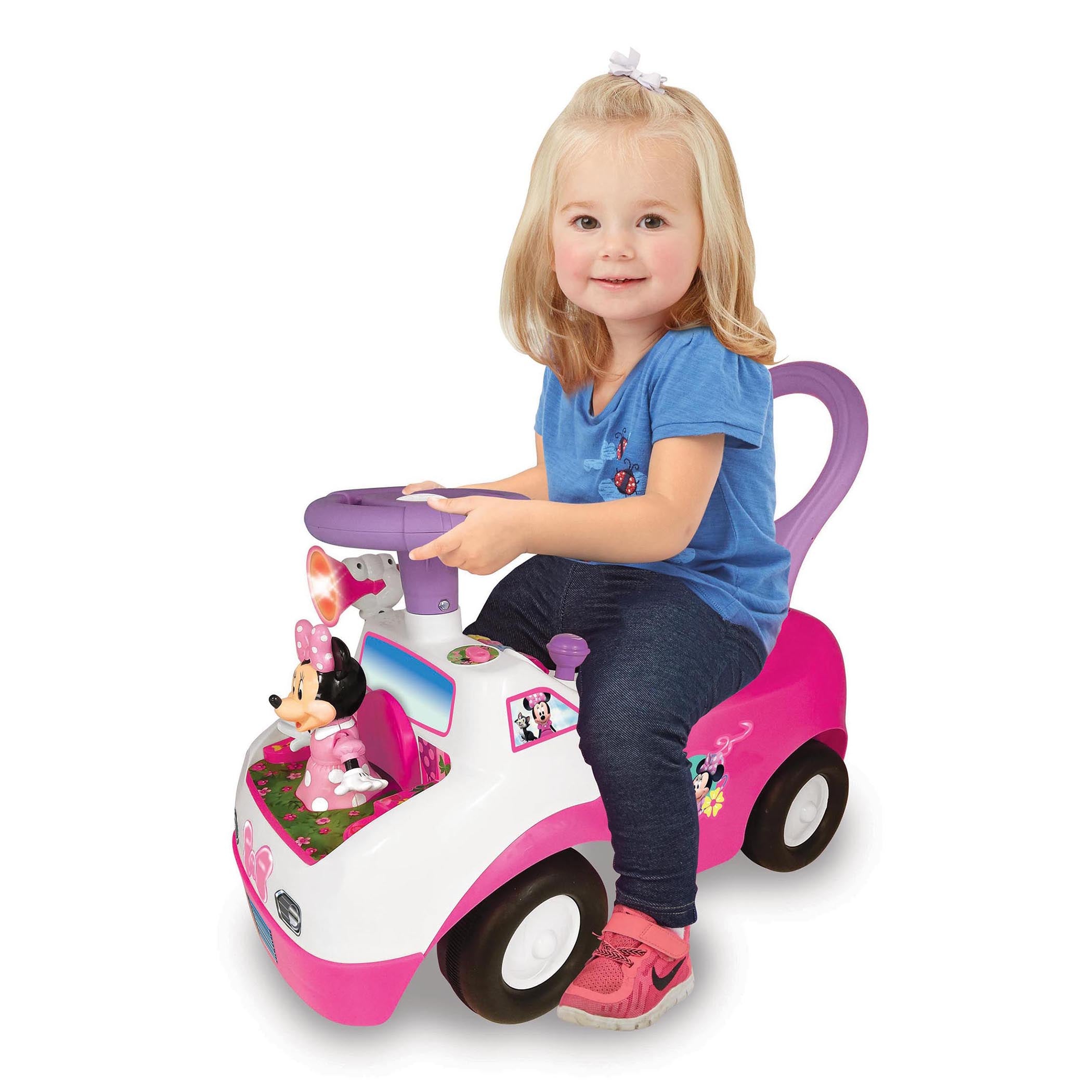 Kiddieland Disney Minnie Mouse Dancing Light & Sound Activity Ride-On - Image 2