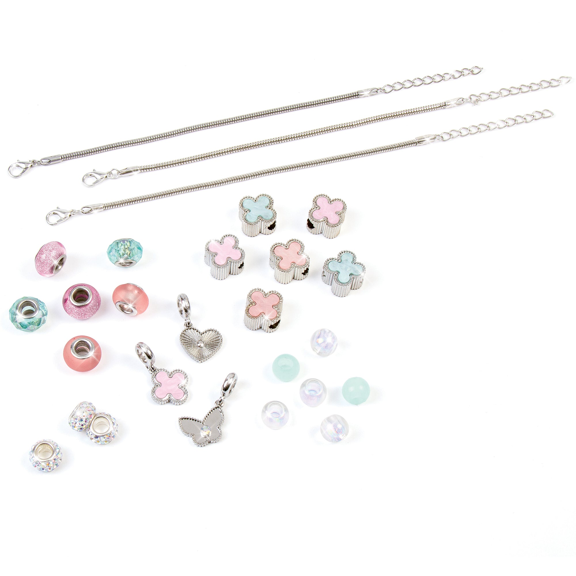 MIR Clover Collection Tween Jewelry Kit - Create Charming Bracelets - Image 2