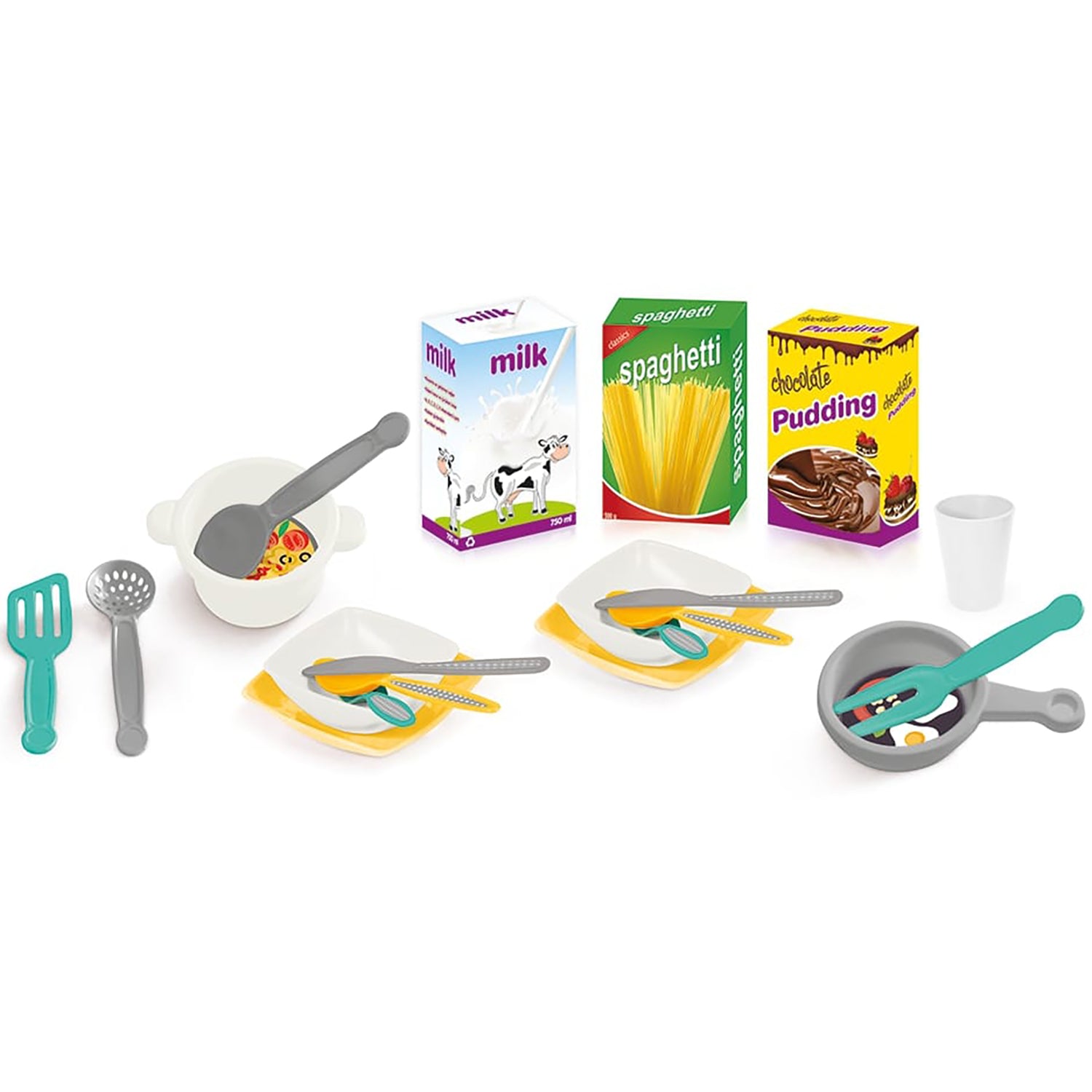 Dolu XL Kitchen Playset - Multicolor 37pc Cooking Center for Kids 3+ - Image 5