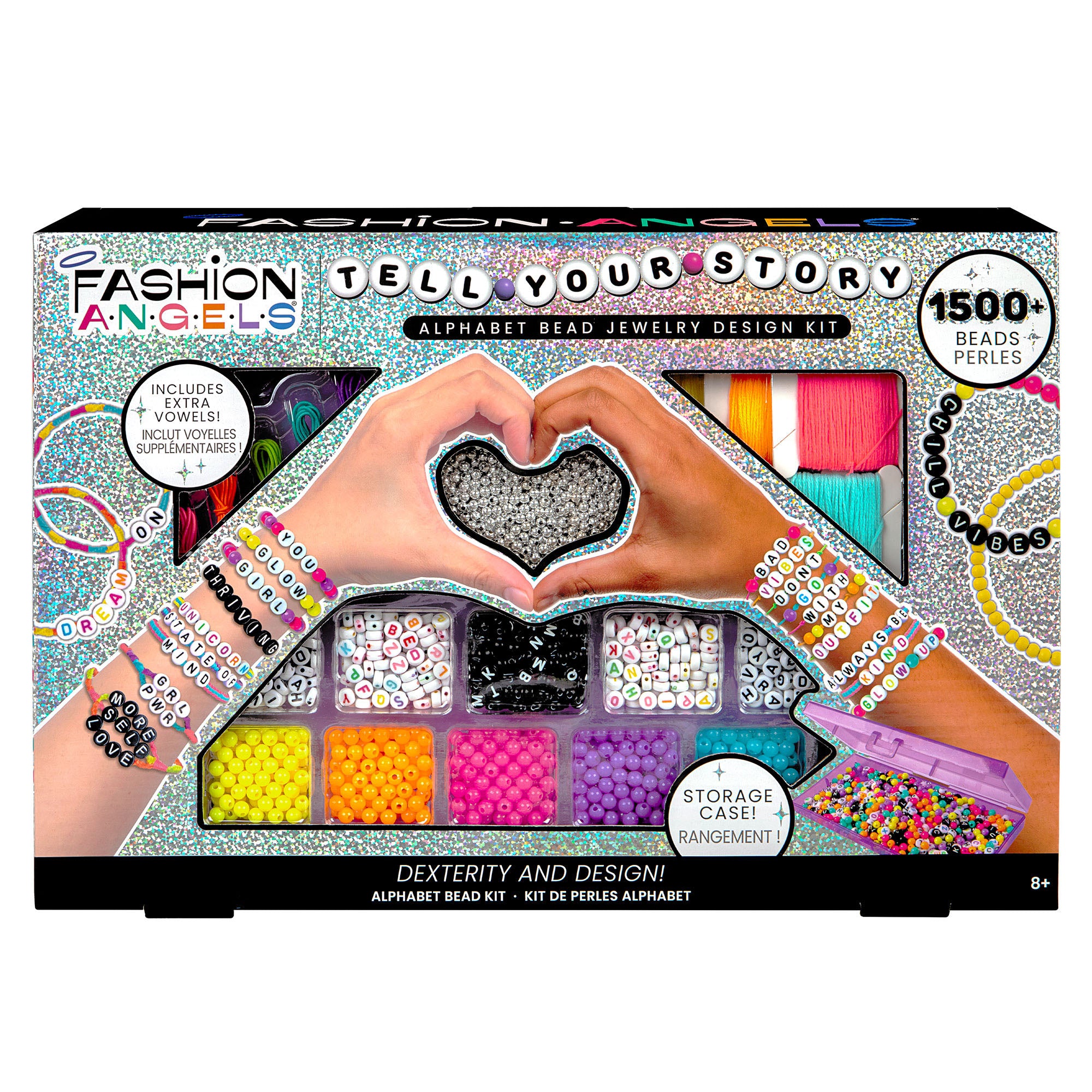 Creative Charm Jewelry Design Kit - Tell Your Story Bead Set