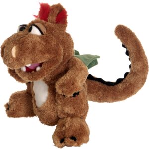 Living Puppets Ollie The Brown Dragon 14" Plush Hand Puppet