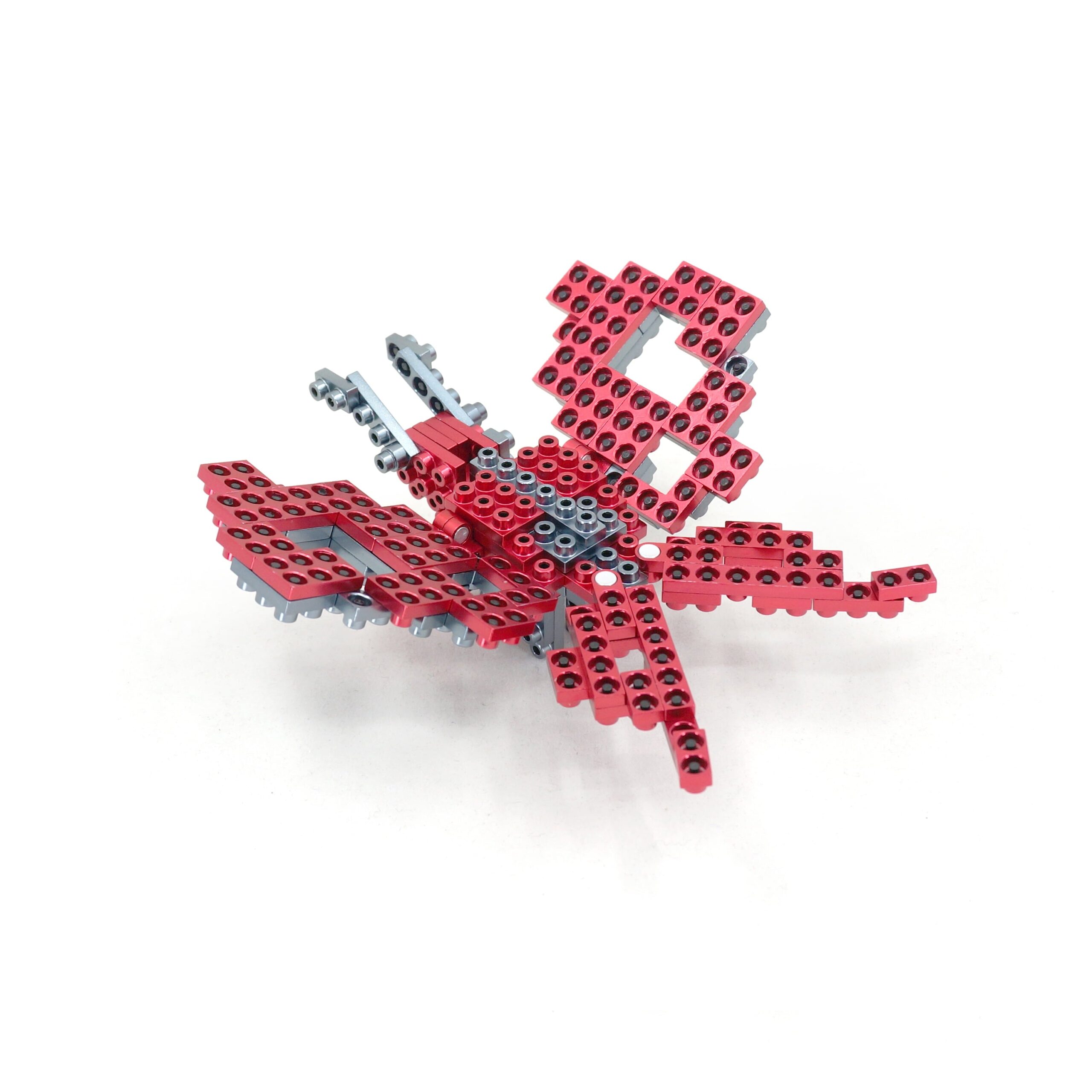 Metomics Collector's 3-in-1 Series 002 Set in Ruby Red - Build Butterfly, Gecko, or Deer - Image 2