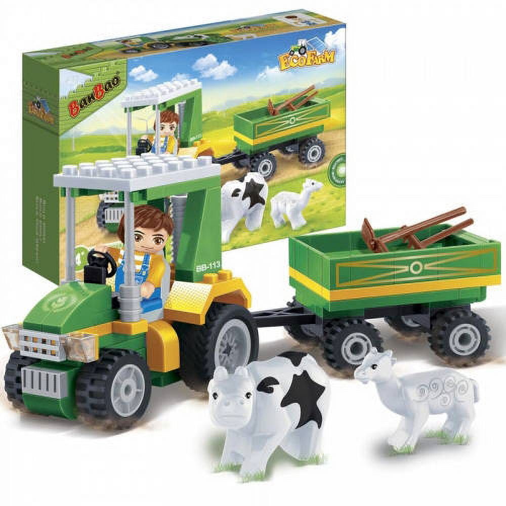 BanBao 115 Piece Tractor and Tools Building Set - Farm Fun - Image 2