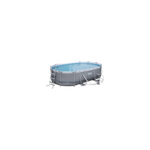 Bestway Power Steel Oval Frame Pool Set with Essentials