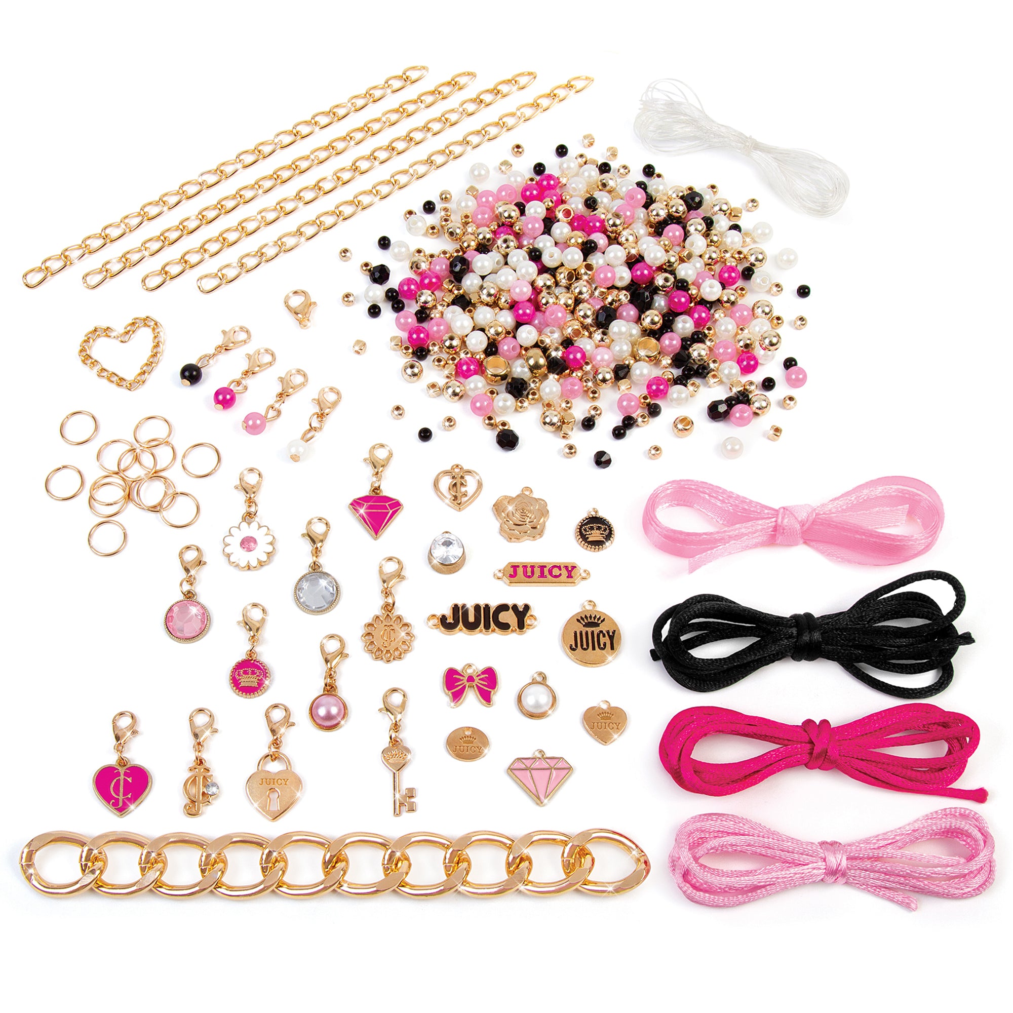 Juicy Couture Glitz N Glam 18-Piece Charm Bracelet Kit - Multicolor - Image 2