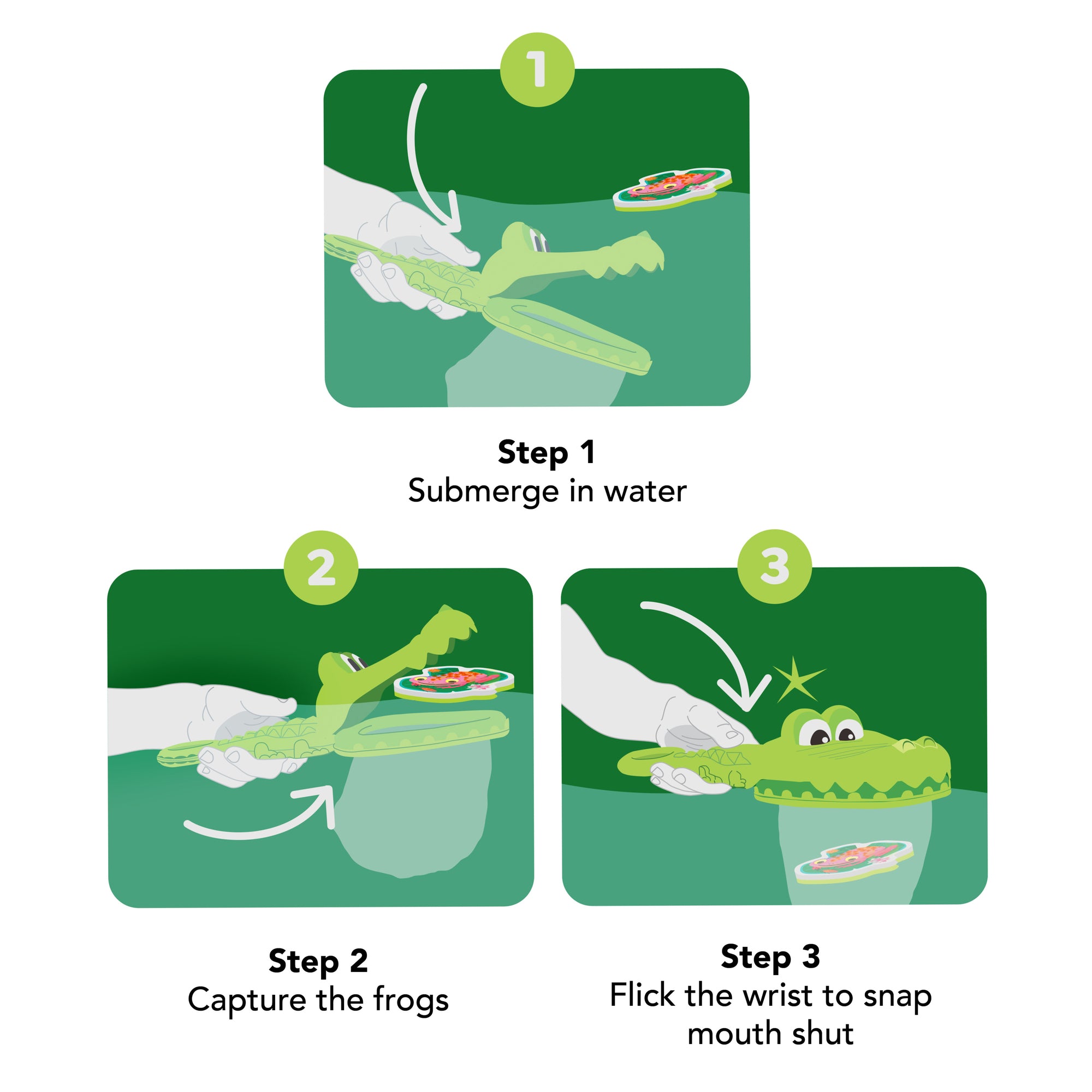 Tiger Tribe Croc Chasey - Eco-Friendly Bath Adventure Toy - Image 5