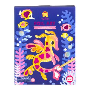 Tiger Tribe Foil Art Ocean Magic - Creative Set for Kids