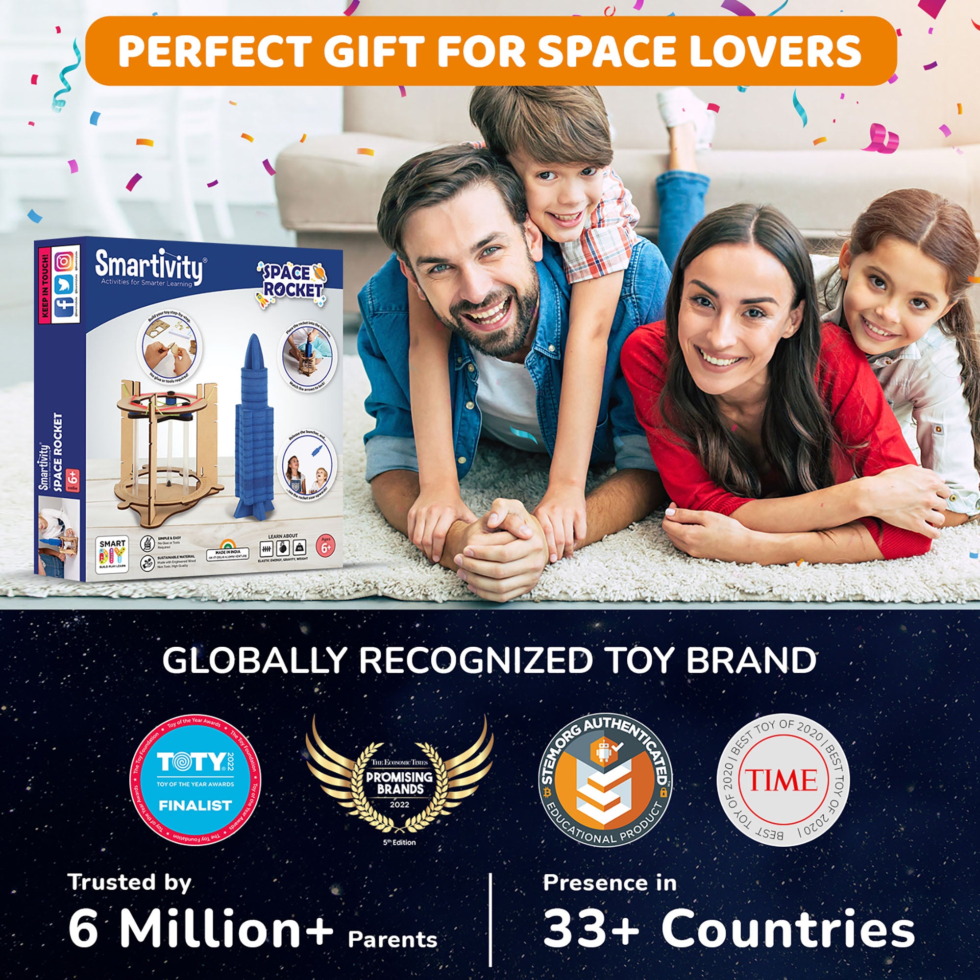 Smartivity Chandrayaan Space Rocket Launcher Science Kit - Image 5