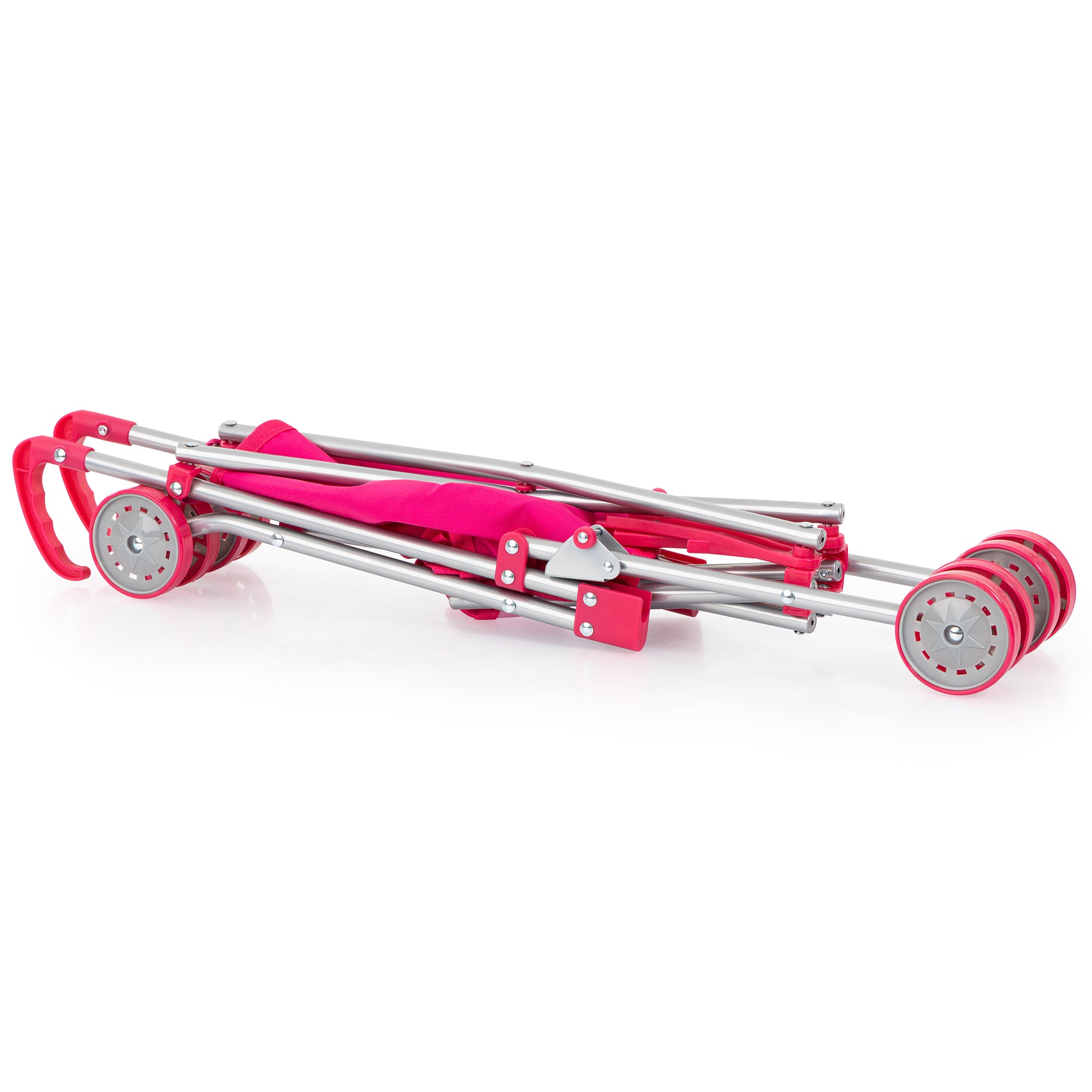 Bayer Design Princess Doll Buggy - Hot Pink, For Dolls Up To 18", Ideal for Kids Aged 3+ - Image 3