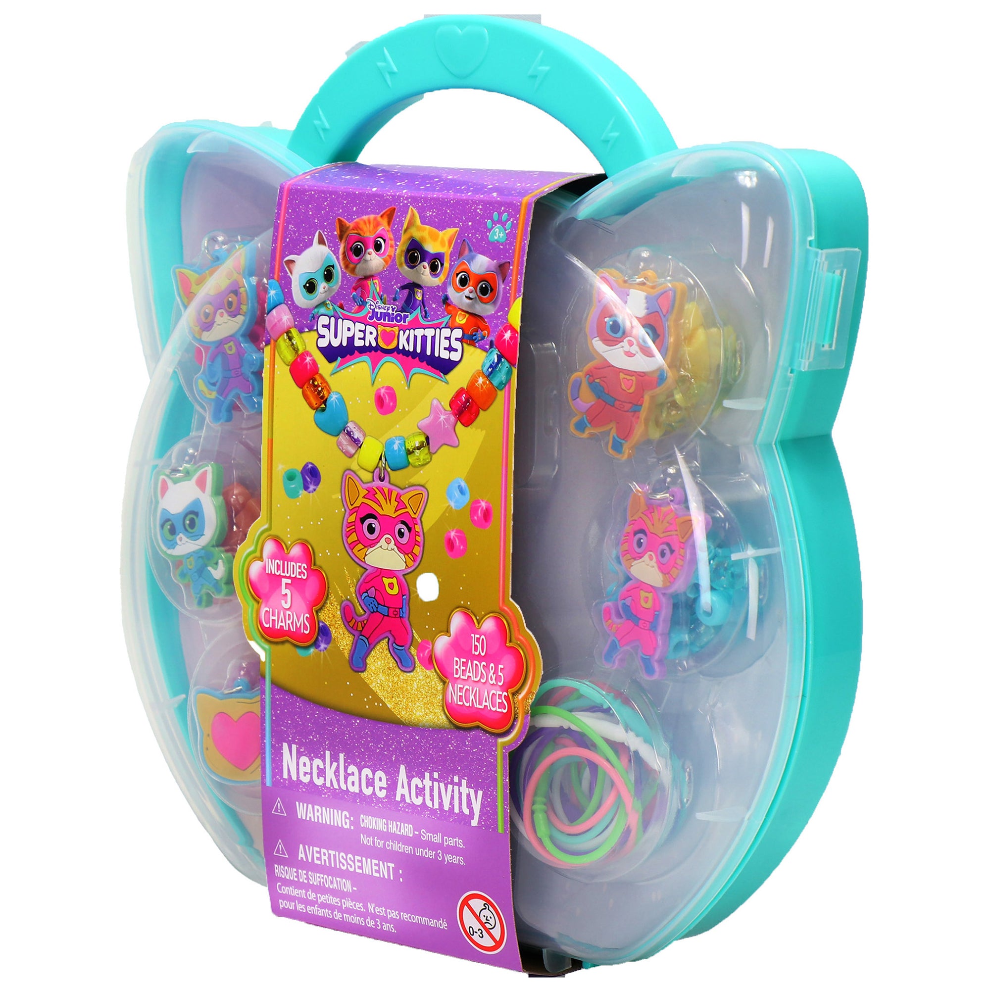 Super Kitties Bead & Charm Necklace Activity Set ?C 161 Pieces - Image 5