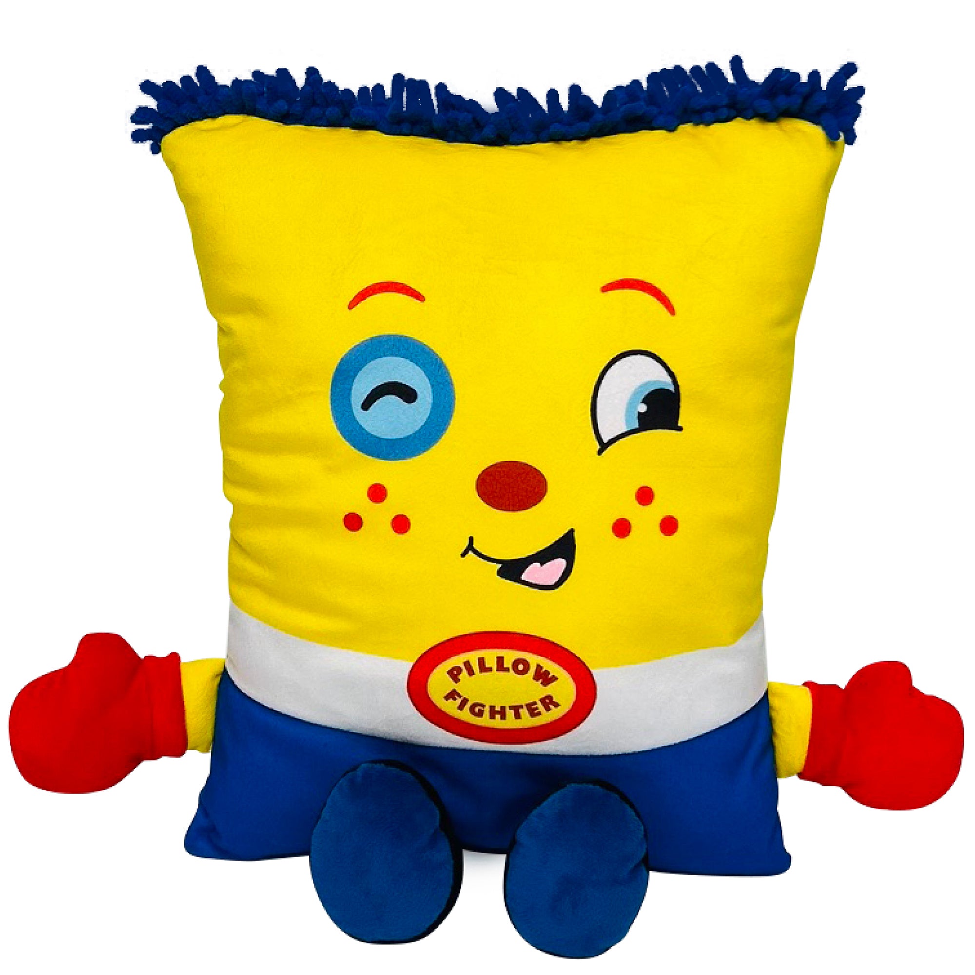 Pillow People Fighter Plush ?C 2-In-1 Cozy Toy & Pillow, Retro Fun