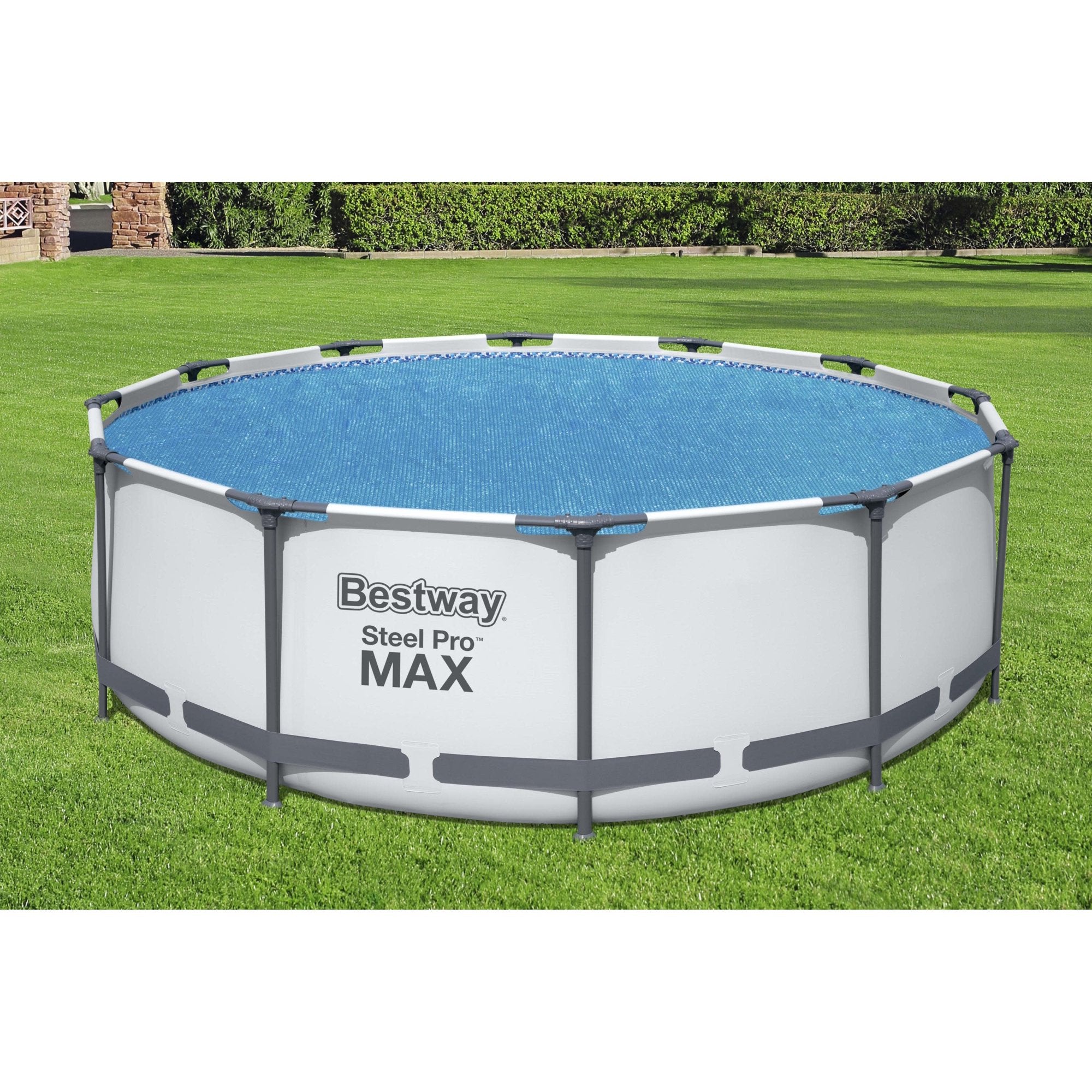 Bestway 12' Flowclear Solar Pool Cover for Optimal Heat Retention - Image 3