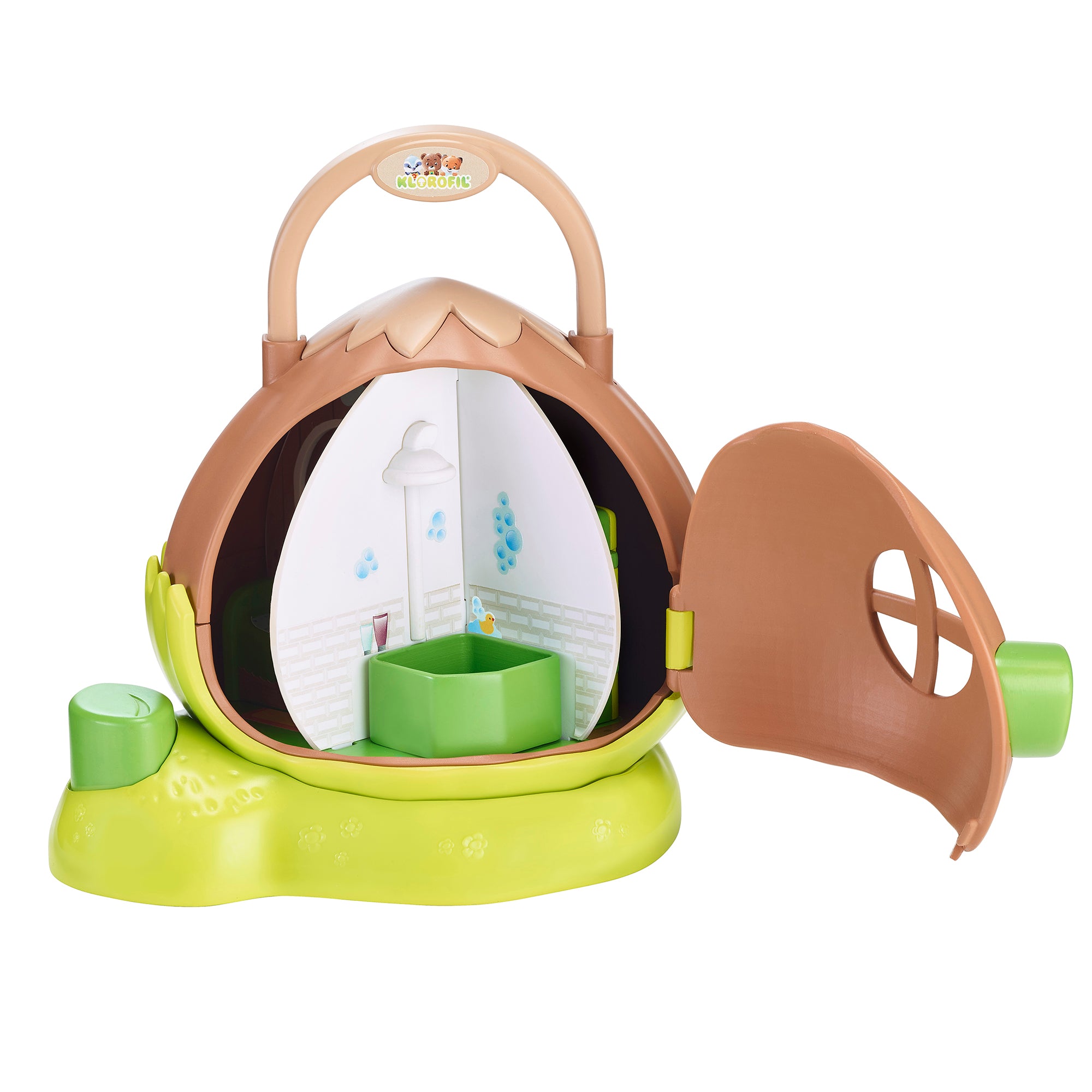 Timber Tots Hazelnut House Playset with Ellie the Raccoon - Image 5