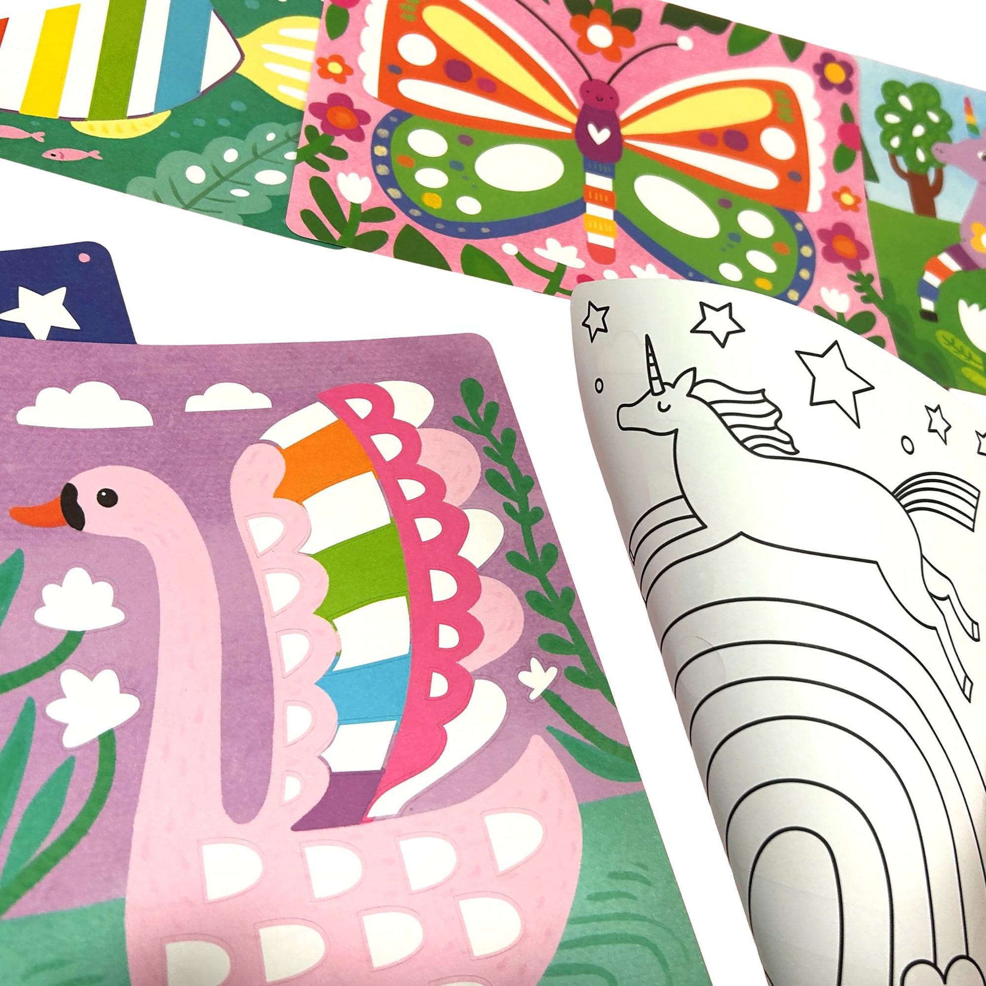 OOLY Whimsical World Foil-tastic Art & Coloring Set - DIY Craft for Kids 6+ - Image 4