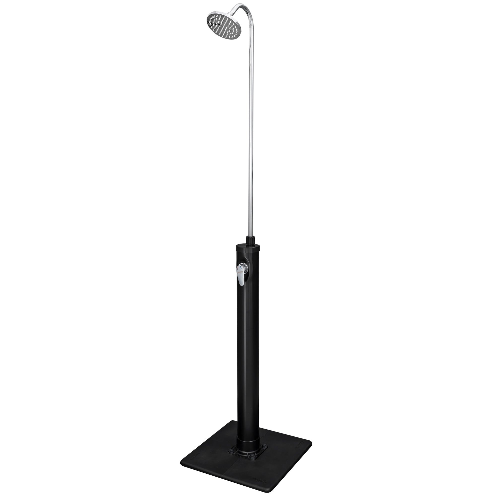 Bestway SolarFlow Outdoor Shower with Stand, 2.1 Gal Solar-Heated Reservoir