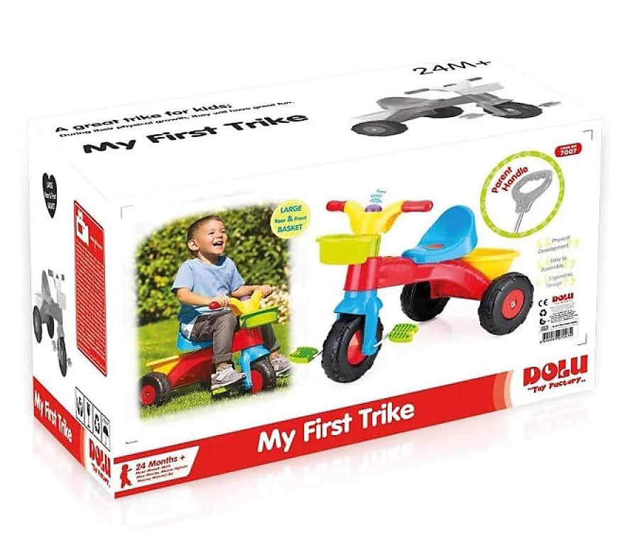 Dolu - My First Trike Bike - Colorful Pedal Trike for Toddlers - Image 3