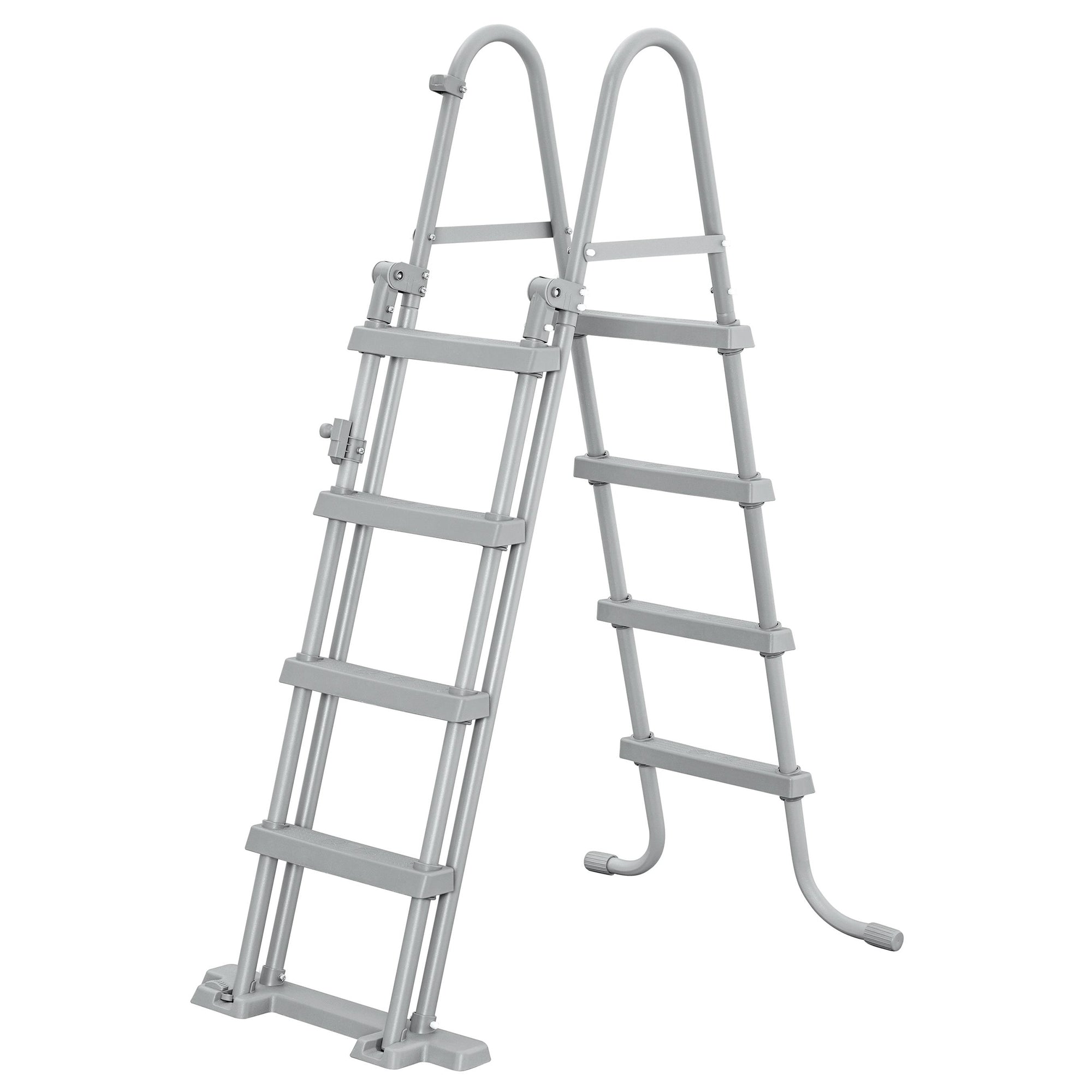 Bestway Flip & Lock 48" Pool Ladder - Corrosion-Resistant Frame, Anti-Slip Steps