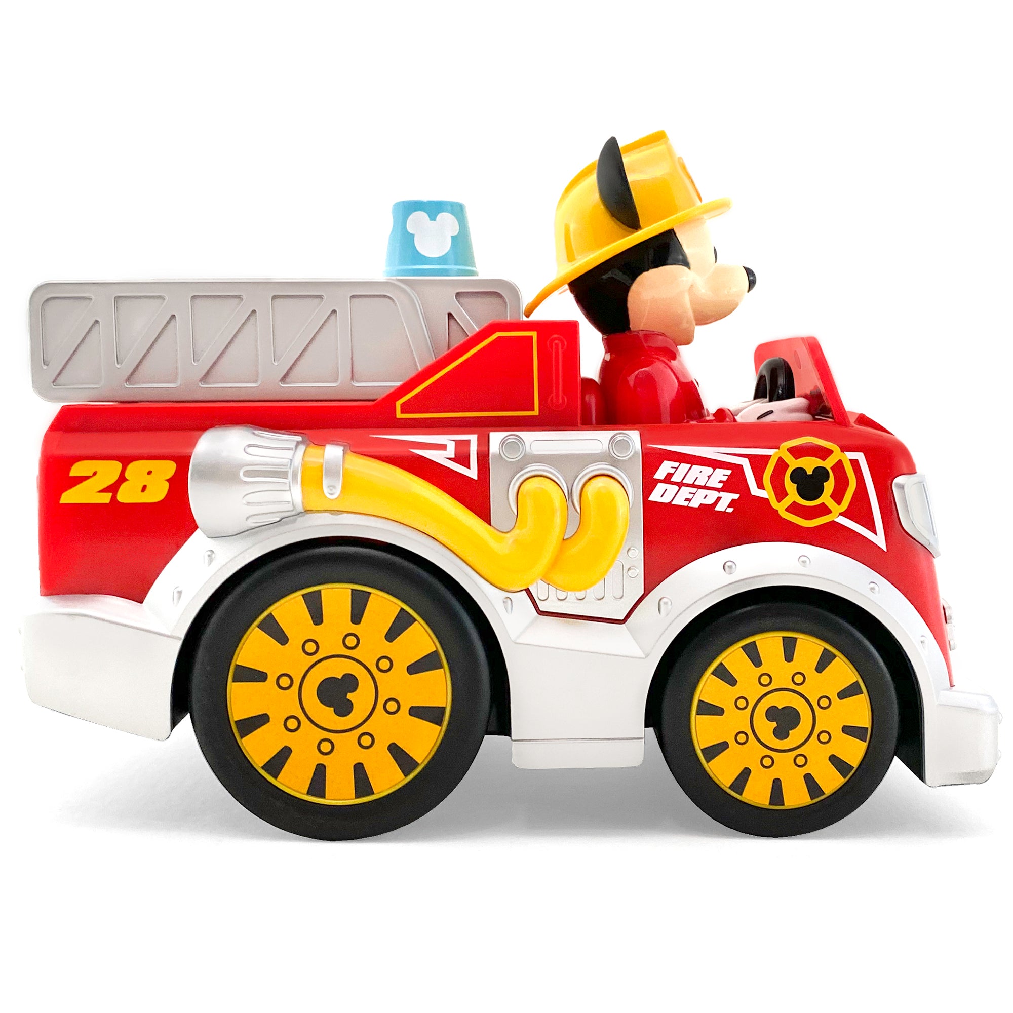 Disney Junior RC Mickey's Fire Truck - 2.4GHz Full-Function Remote Control Vehicle - Image 5