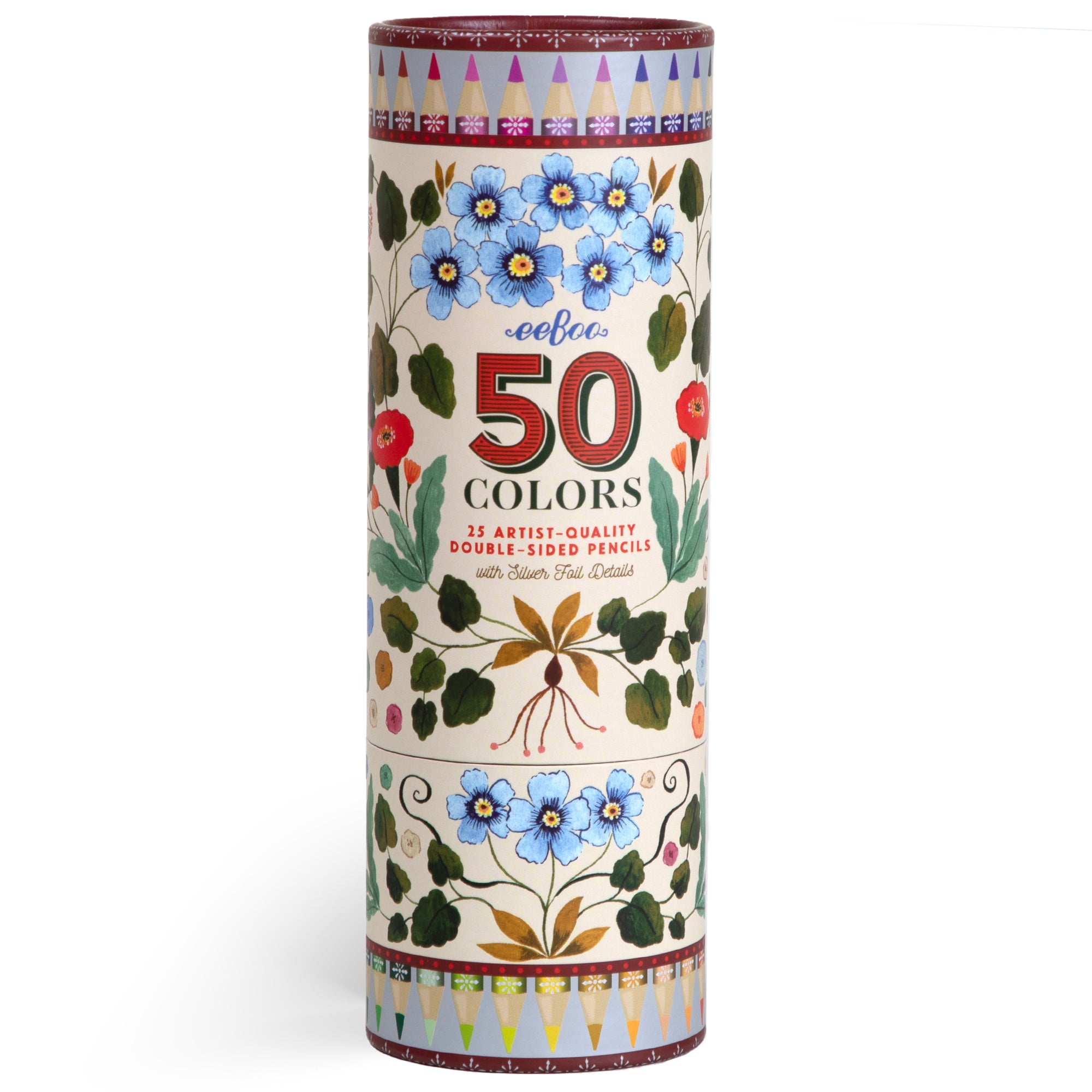 Piece&Love Flora's Double-Sided Colored Pencils - 25pc Set - Image 2
