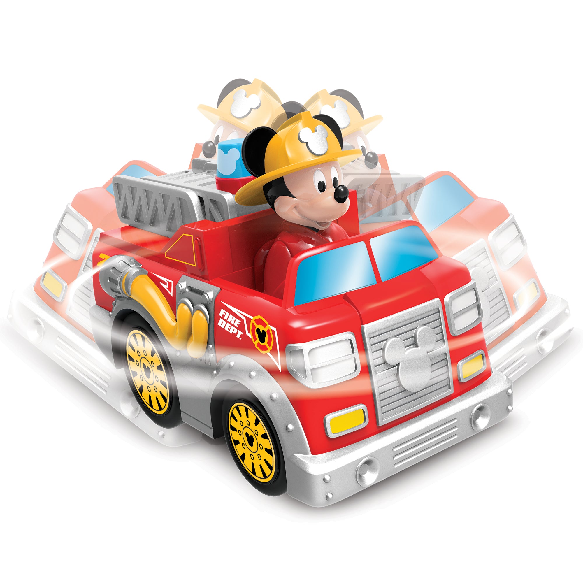 Disney Junior RC Mickey's Fire Truck - 2.4GHz Full-Function Remote Control Vehicle - Image 3