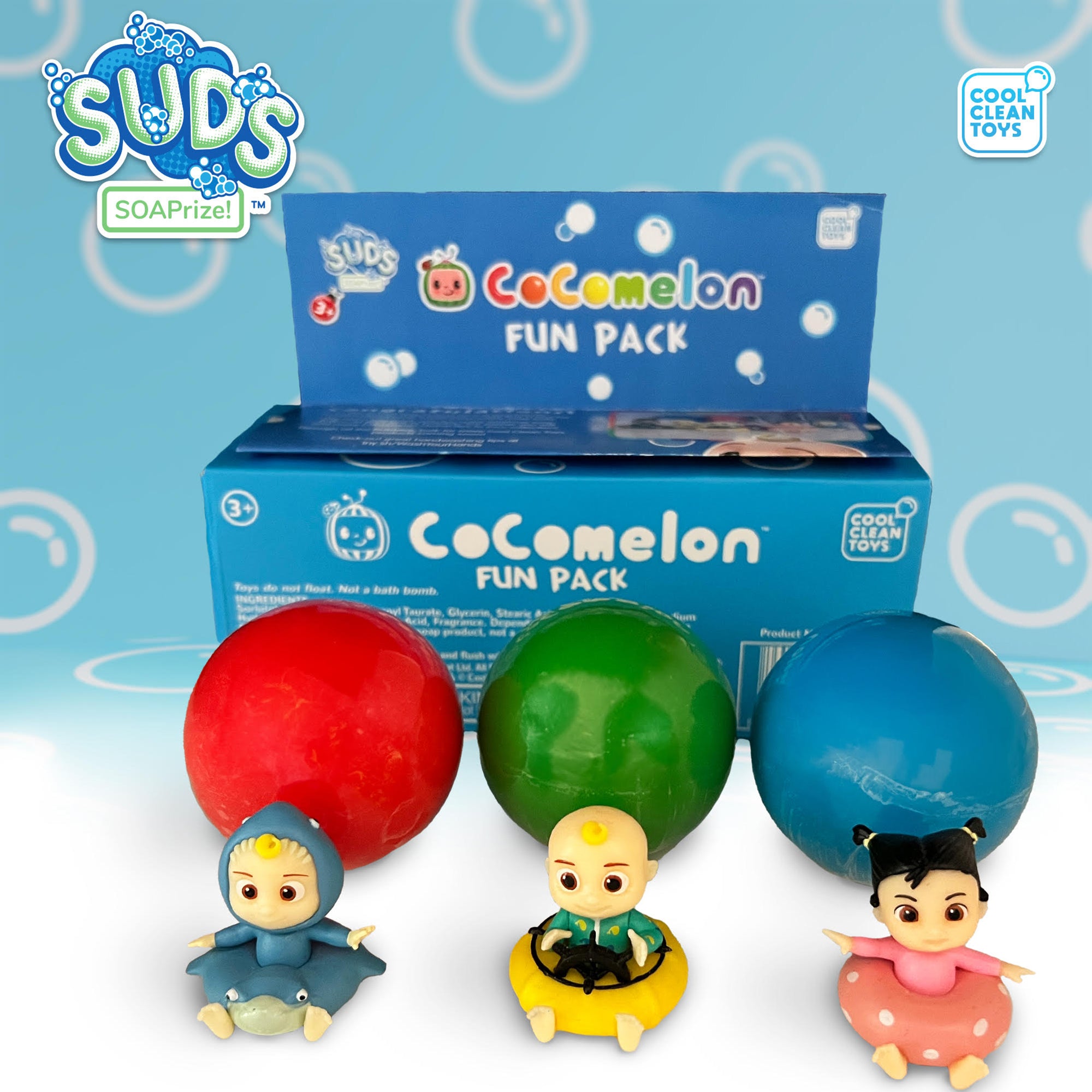 CoComelon SOAPrize Arts and Crafts Soap Ball Kit with Collector Trifold - Image 2