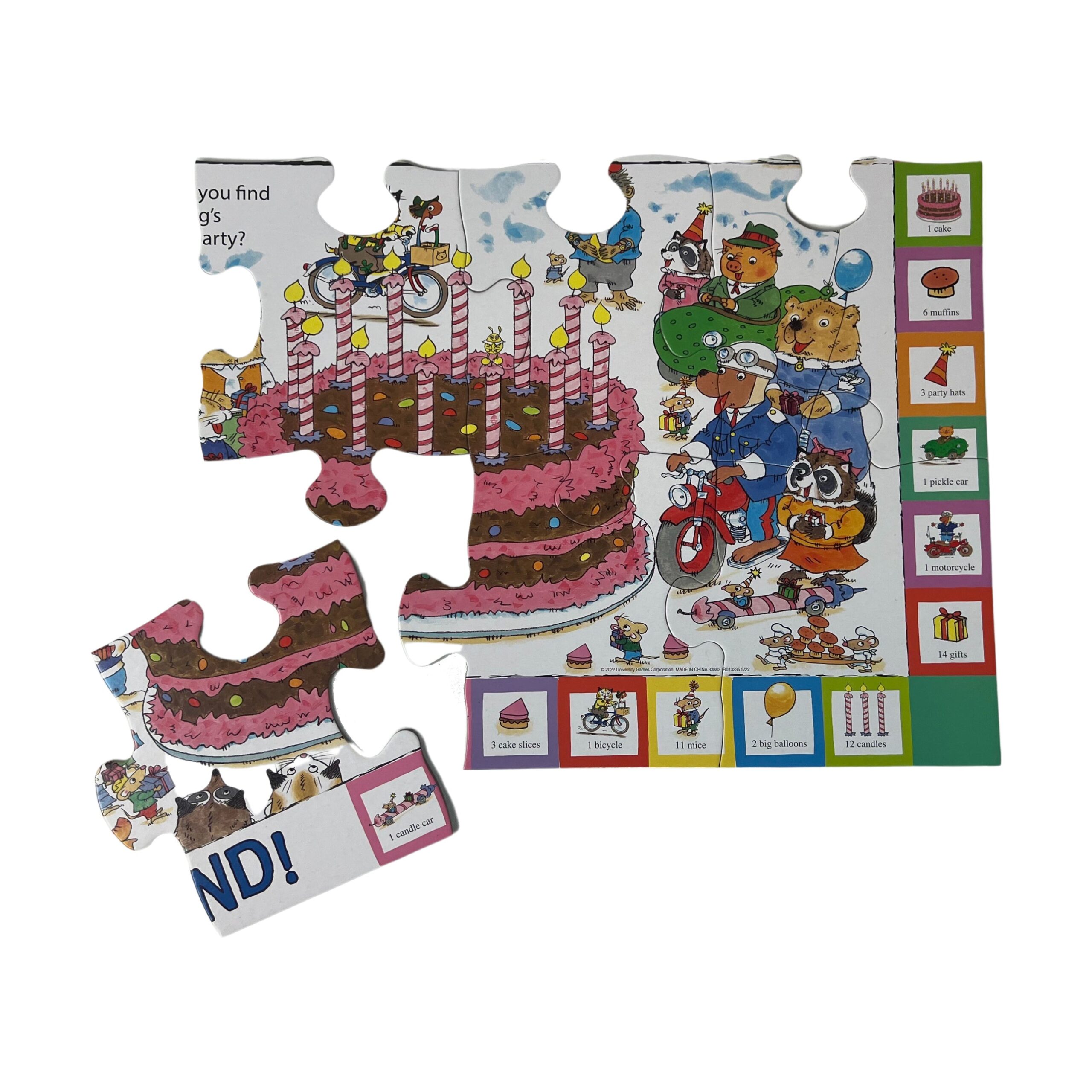 Briarpatch Richard Scarry's Busytown Seek & Find Giant Floor Puzzle - 28 pc - Image 4