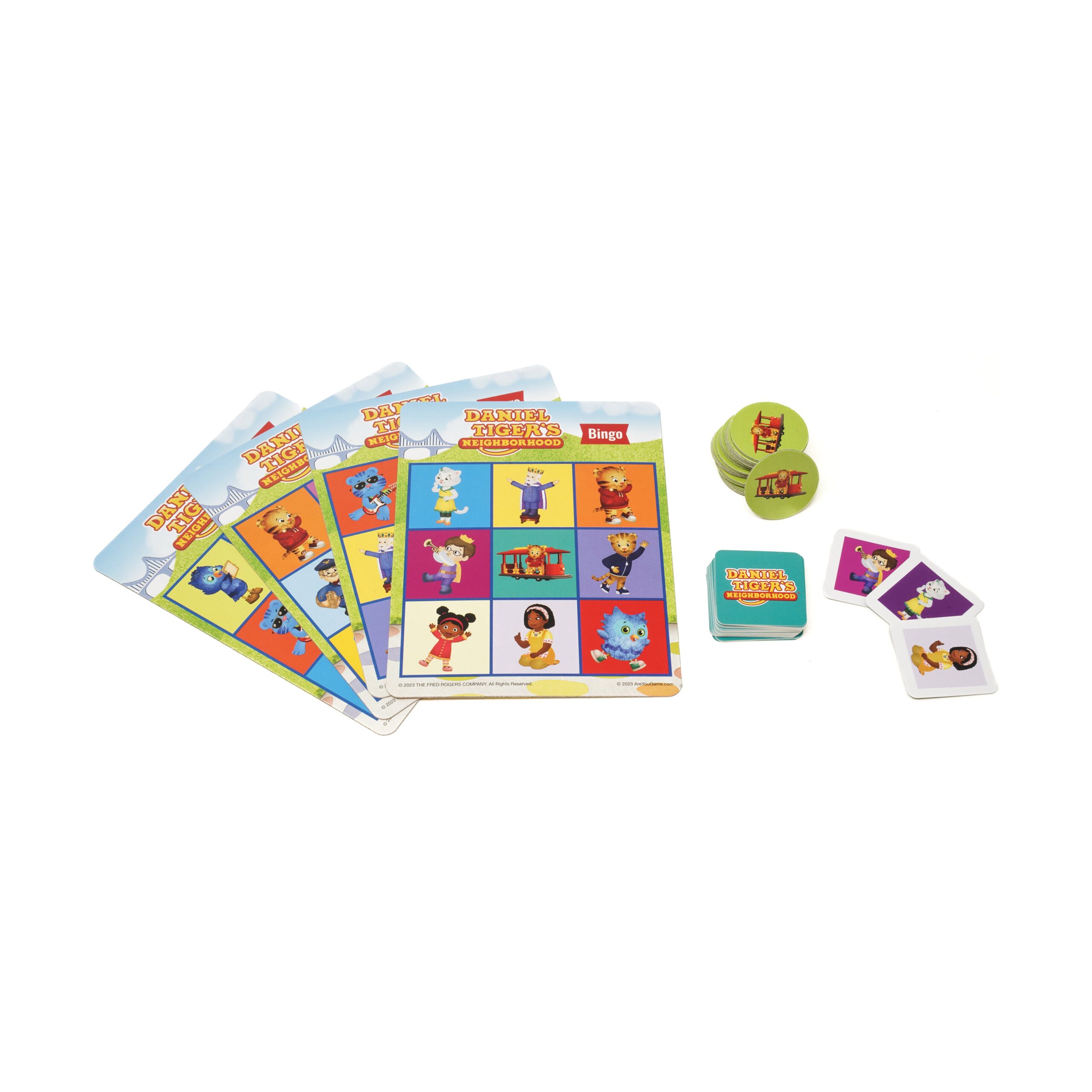 Daniel Tiger's Neighborhood Interactive Bingo & Memory Match Tin - Image 3