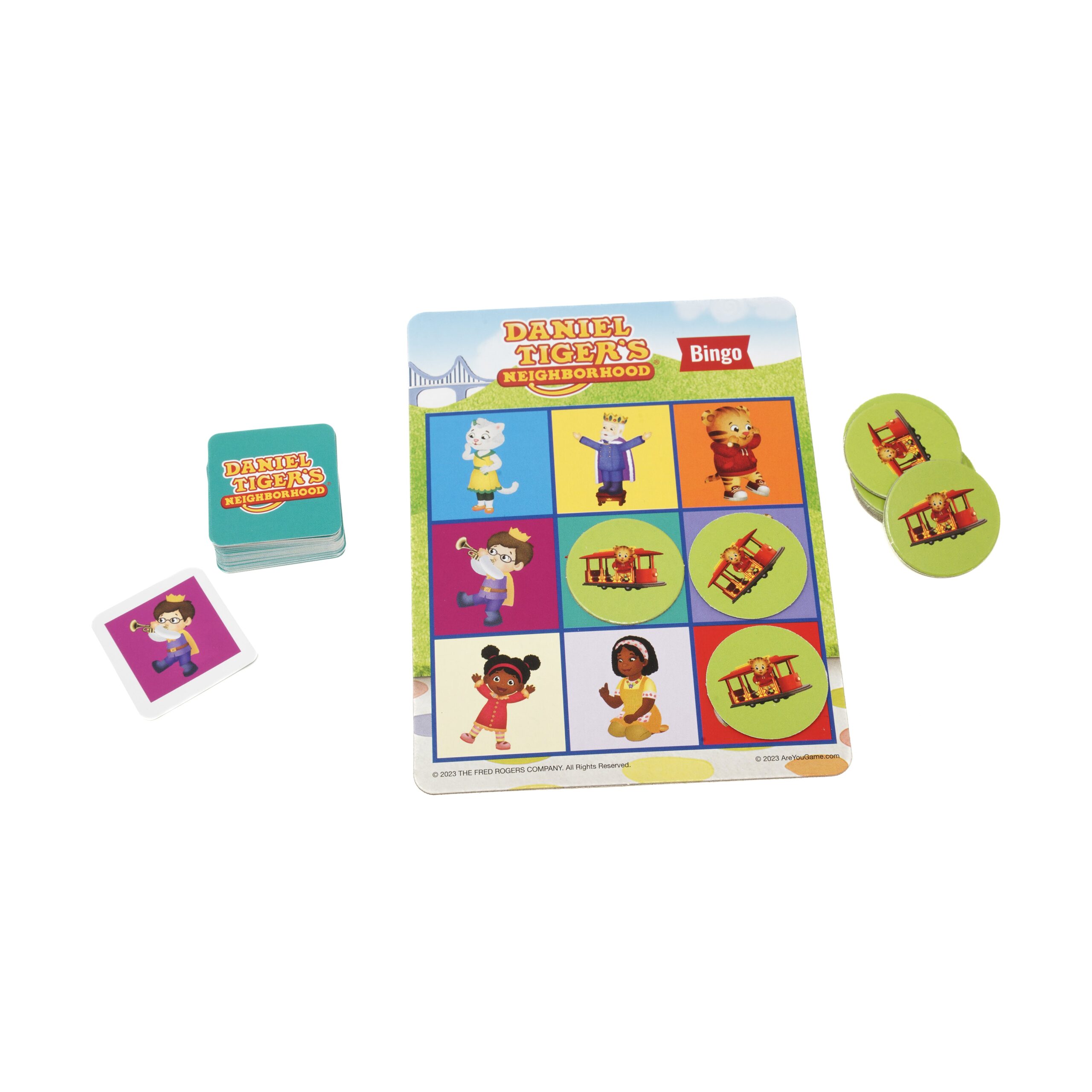 Daniel Tiger's Neighborhood Interactive Bingo & Memory Match Tin - Image 4