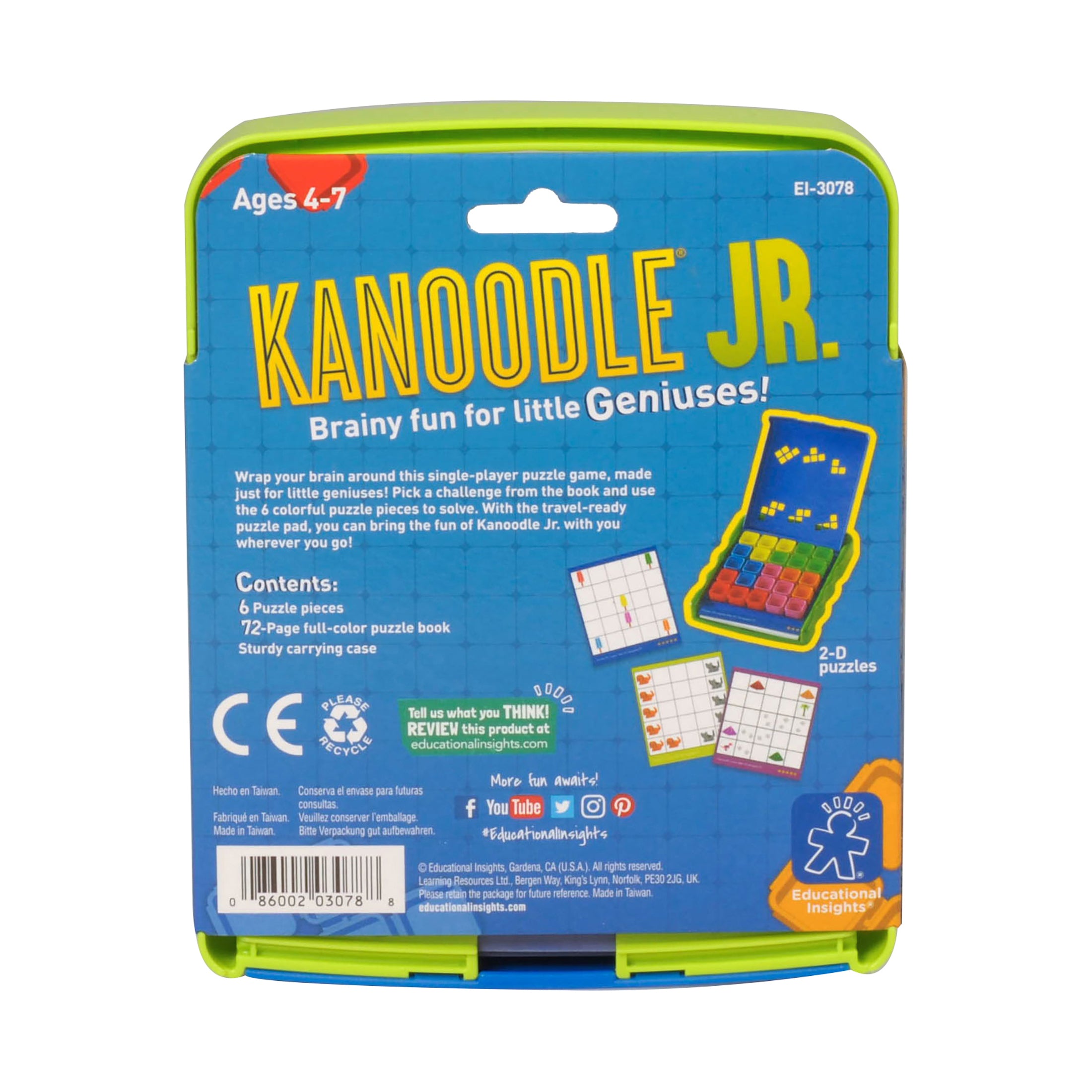 Kanoodle Jr. Spatial Reasoning Puzzle Game for Kids - Image 3