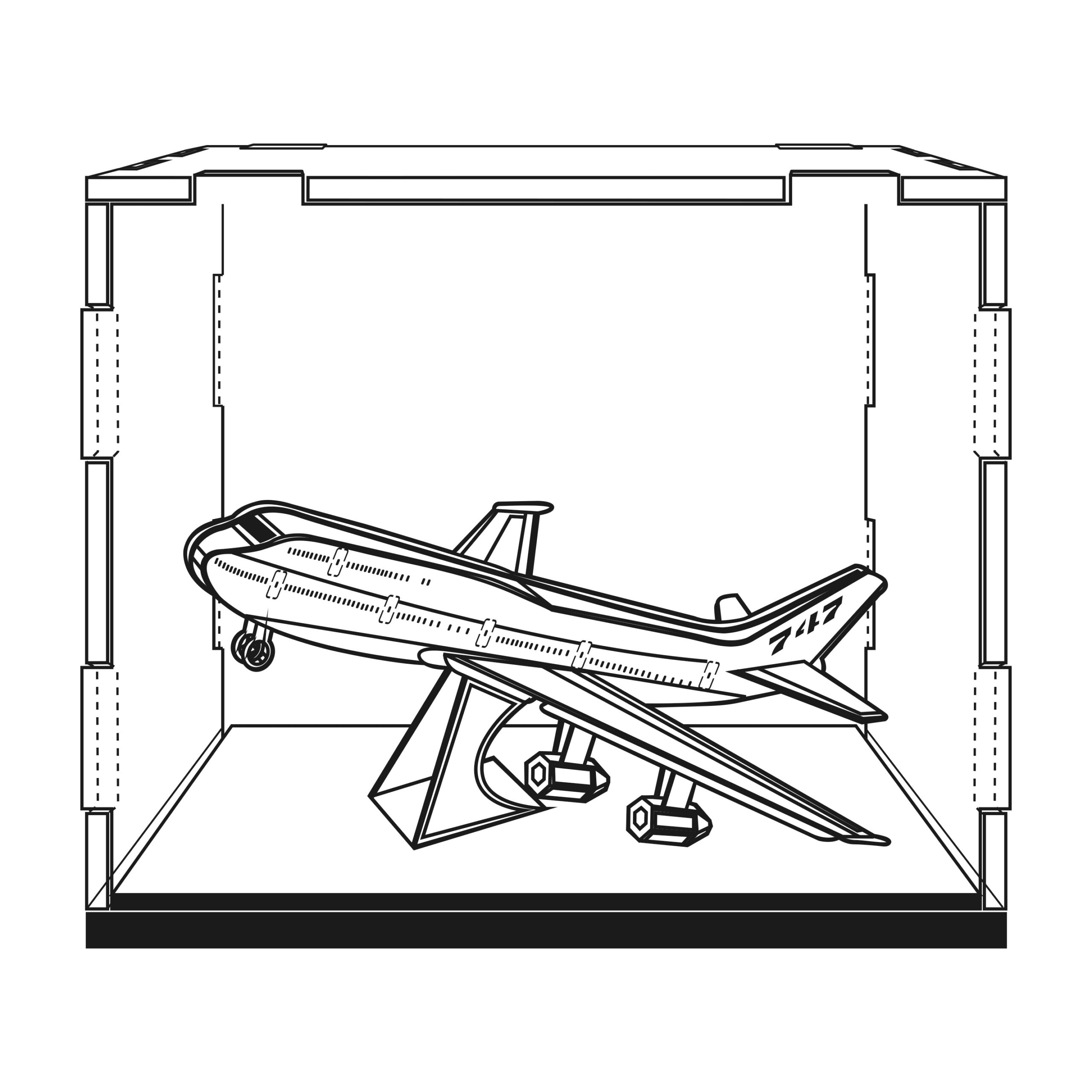 Fascinations Metal Earth Acrylic Display Cube - Showcase Your Craft - Image 2