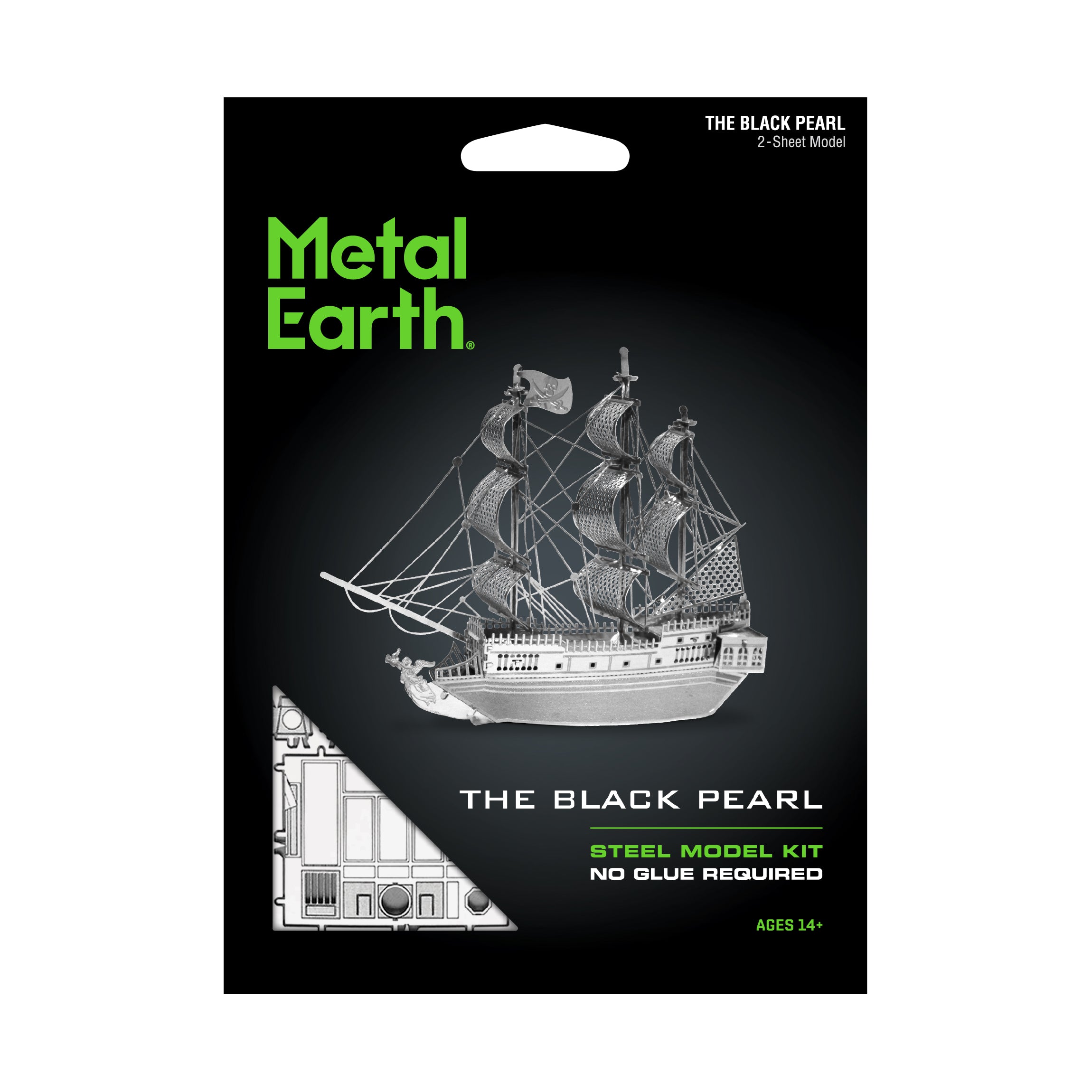Metal Earth 3D Metal Model Kit - Black Pearl Pirate Ship - Image 2