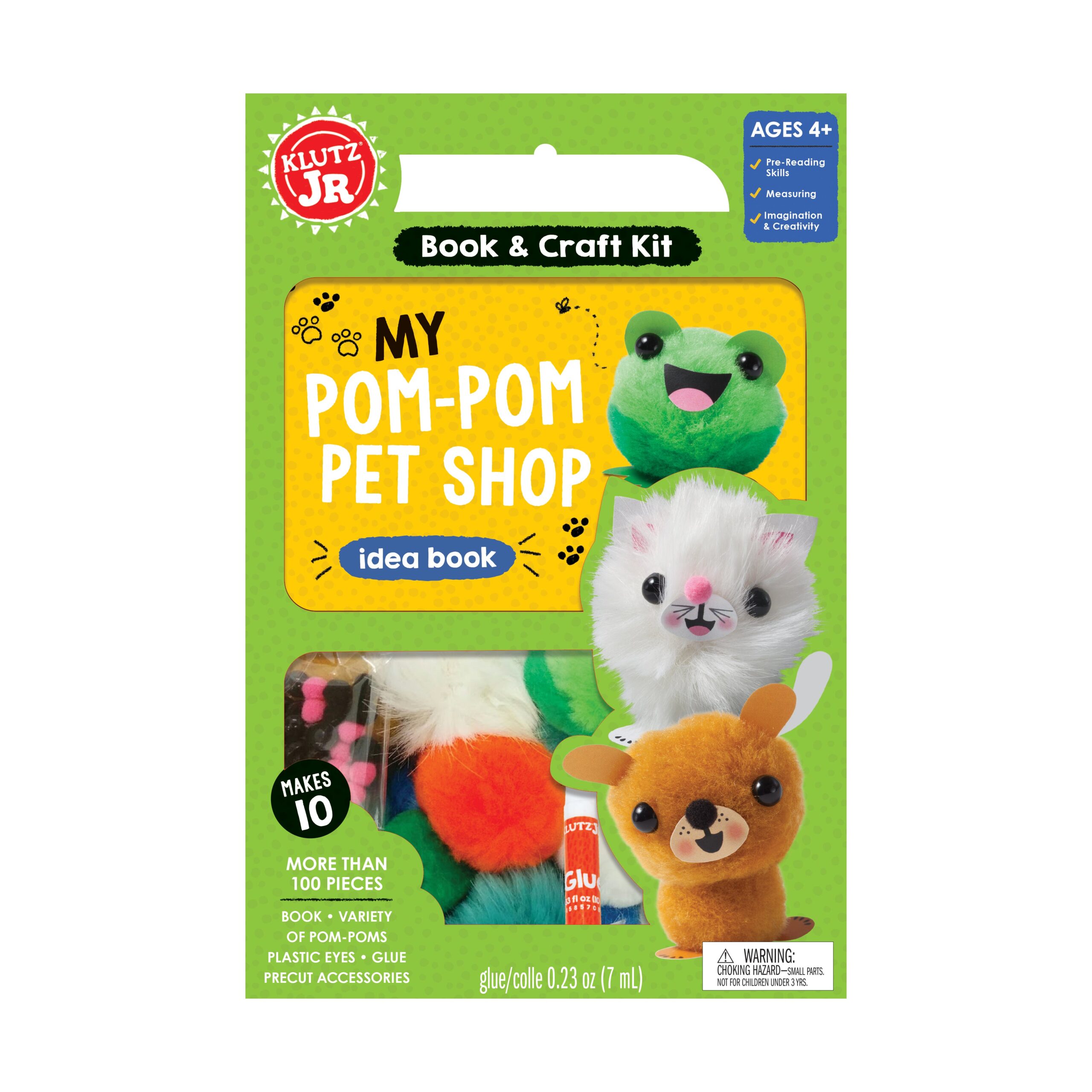 Klutz Jr. My Pom-Pom Pet Shop Craft Kit - Image 3