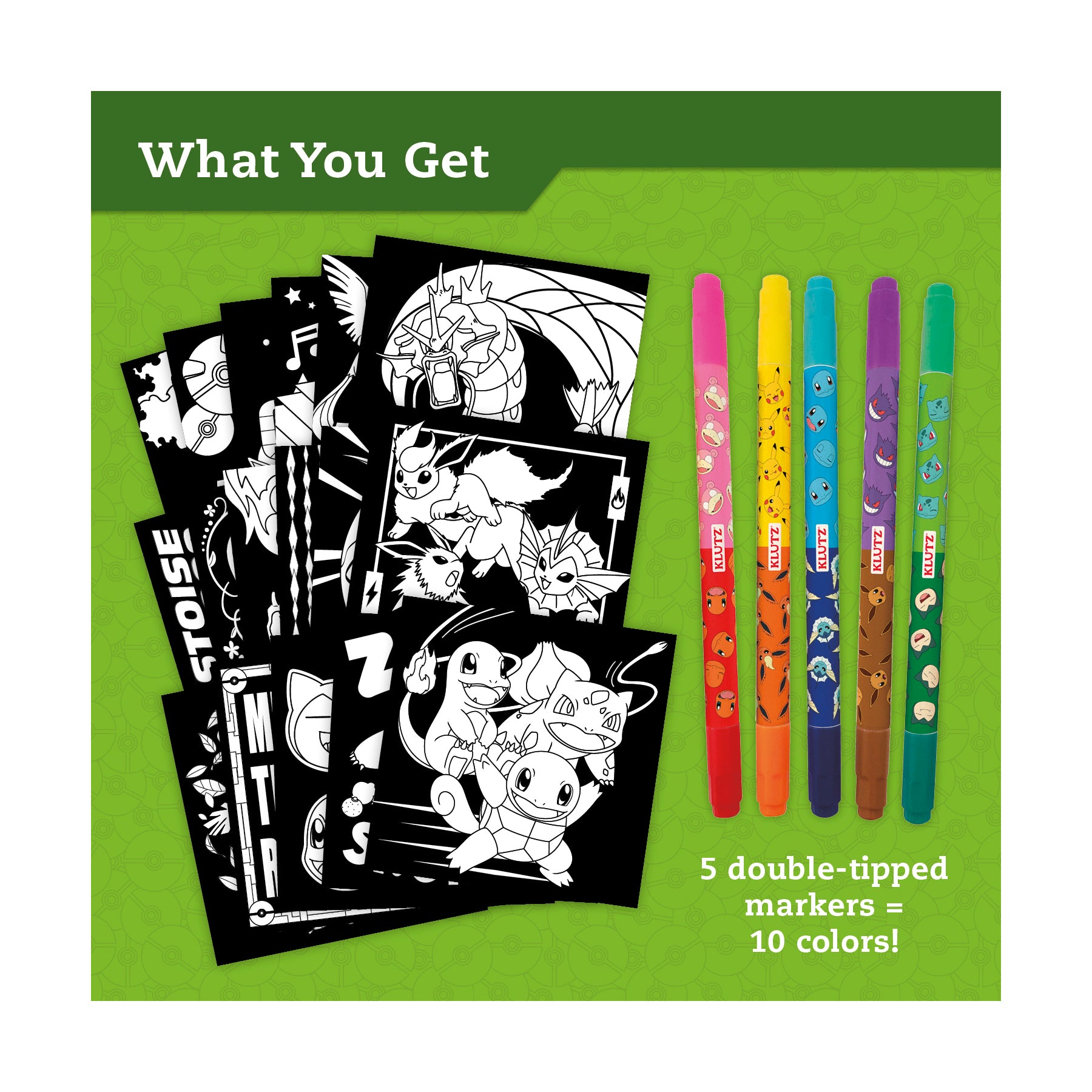 Pokemon Stained Glass Art Coloring Kit - Image 3