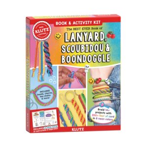 Klutz Best Ever Lanyard, Scoubidou & Boondoggle Craft Book