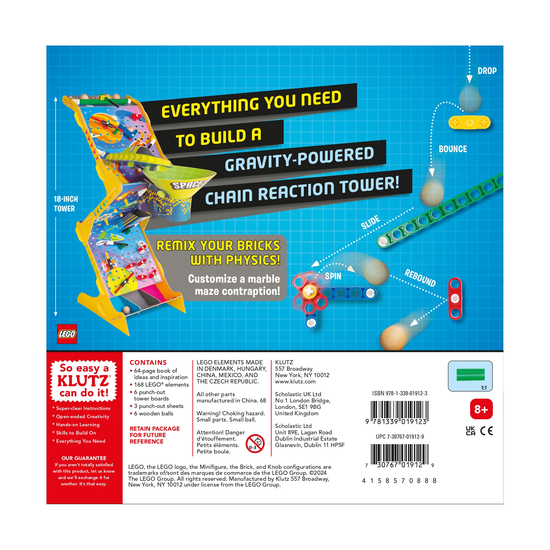 LEGO Gravity Drop 168-Piece Engineering Marvel Playset - Image 2