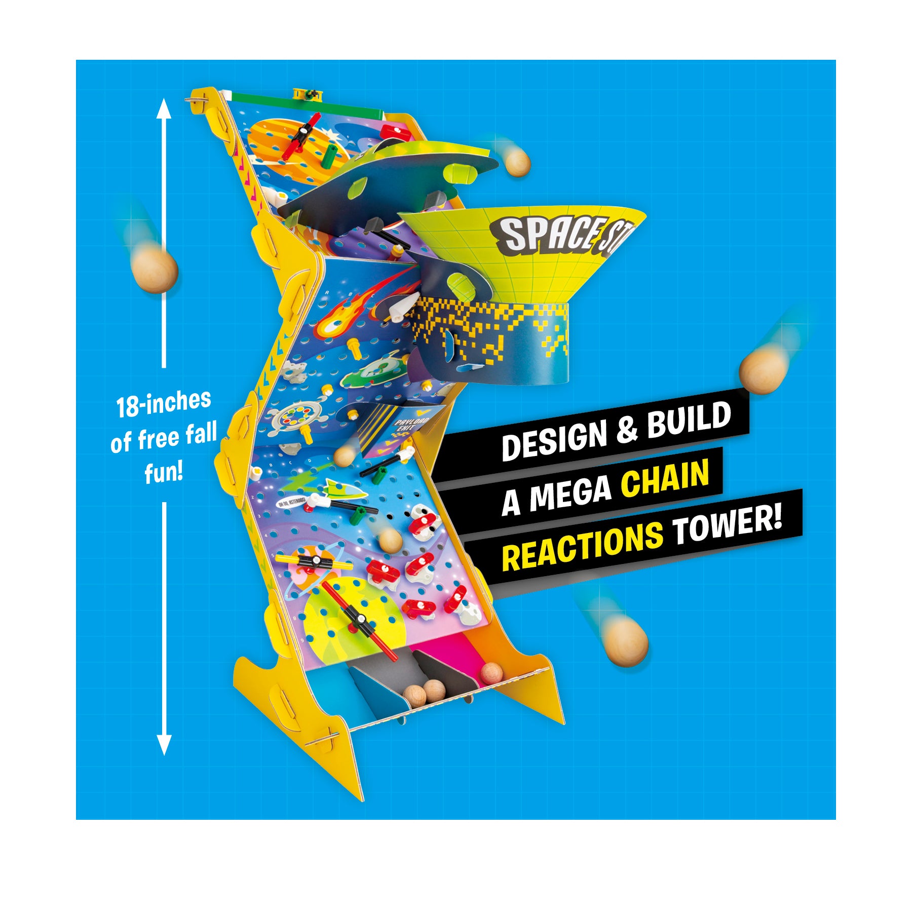LEGO Gravity Drop 168-Piece Engineering Marvel Playset - Image 4