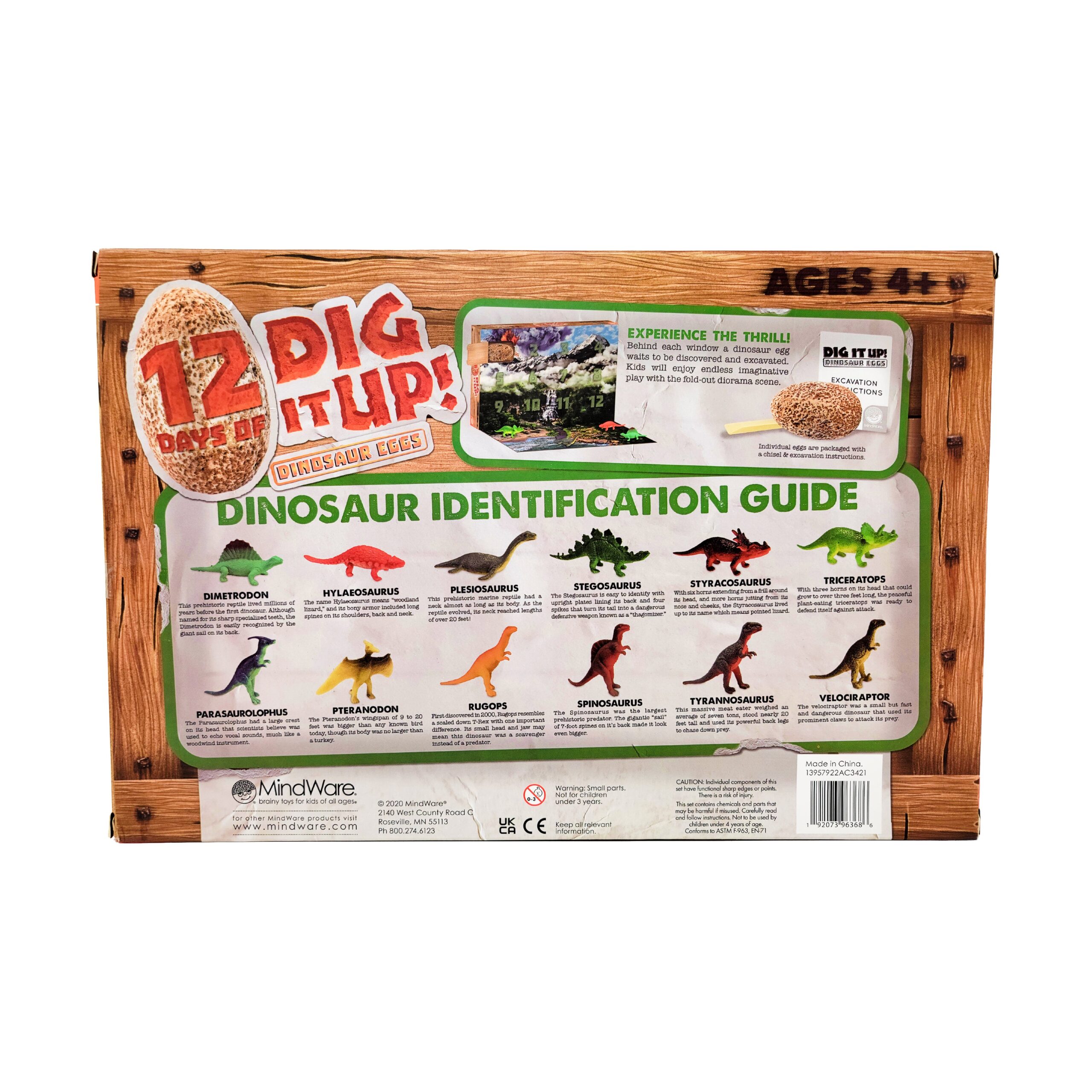 Dig It Up! Dinosaur Discovery Countdown Kit ?C 12 Exciting Dino Eggs - Image 2