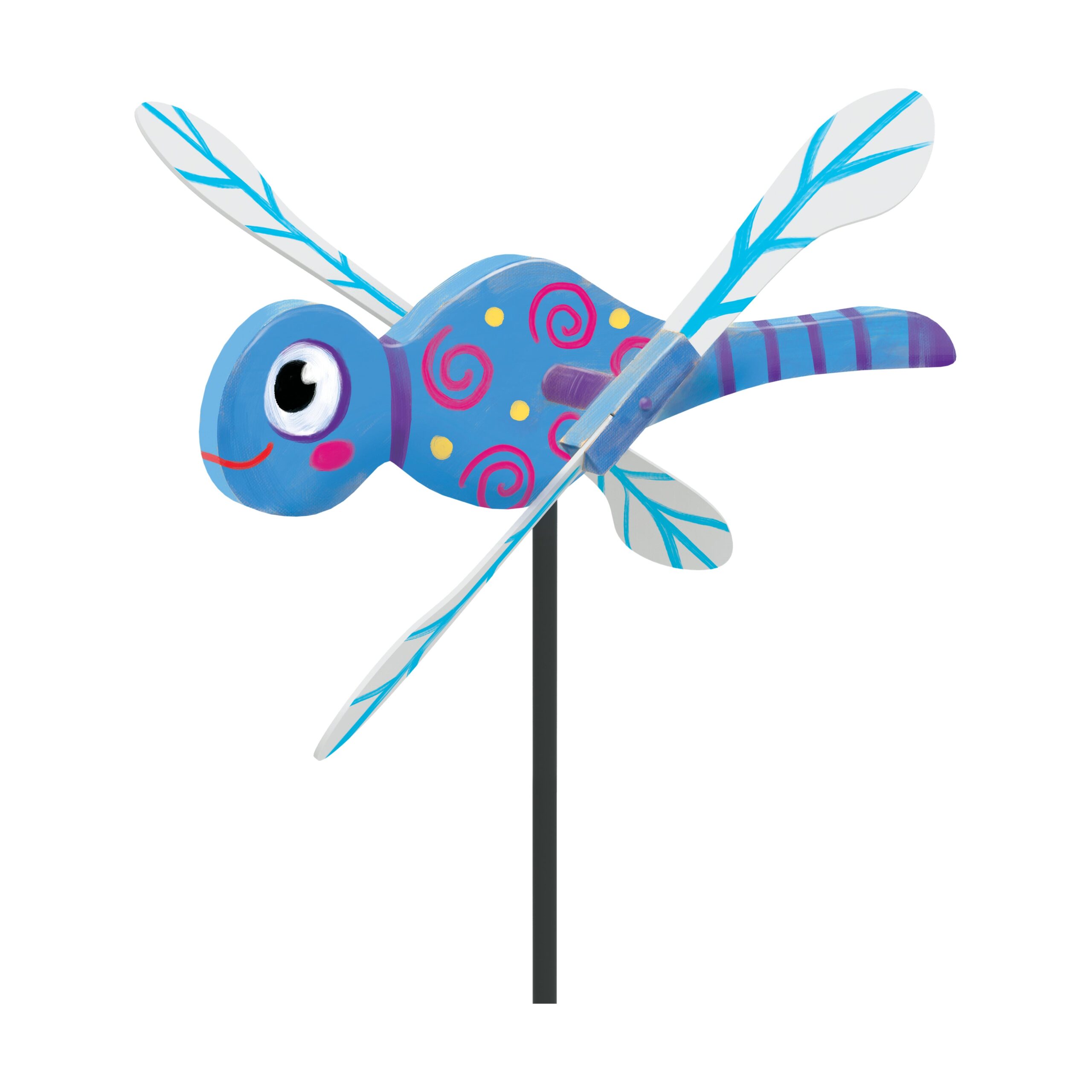 DIY Dragonfly Wind Spinner Craft Kit - Garden Art - Image 4