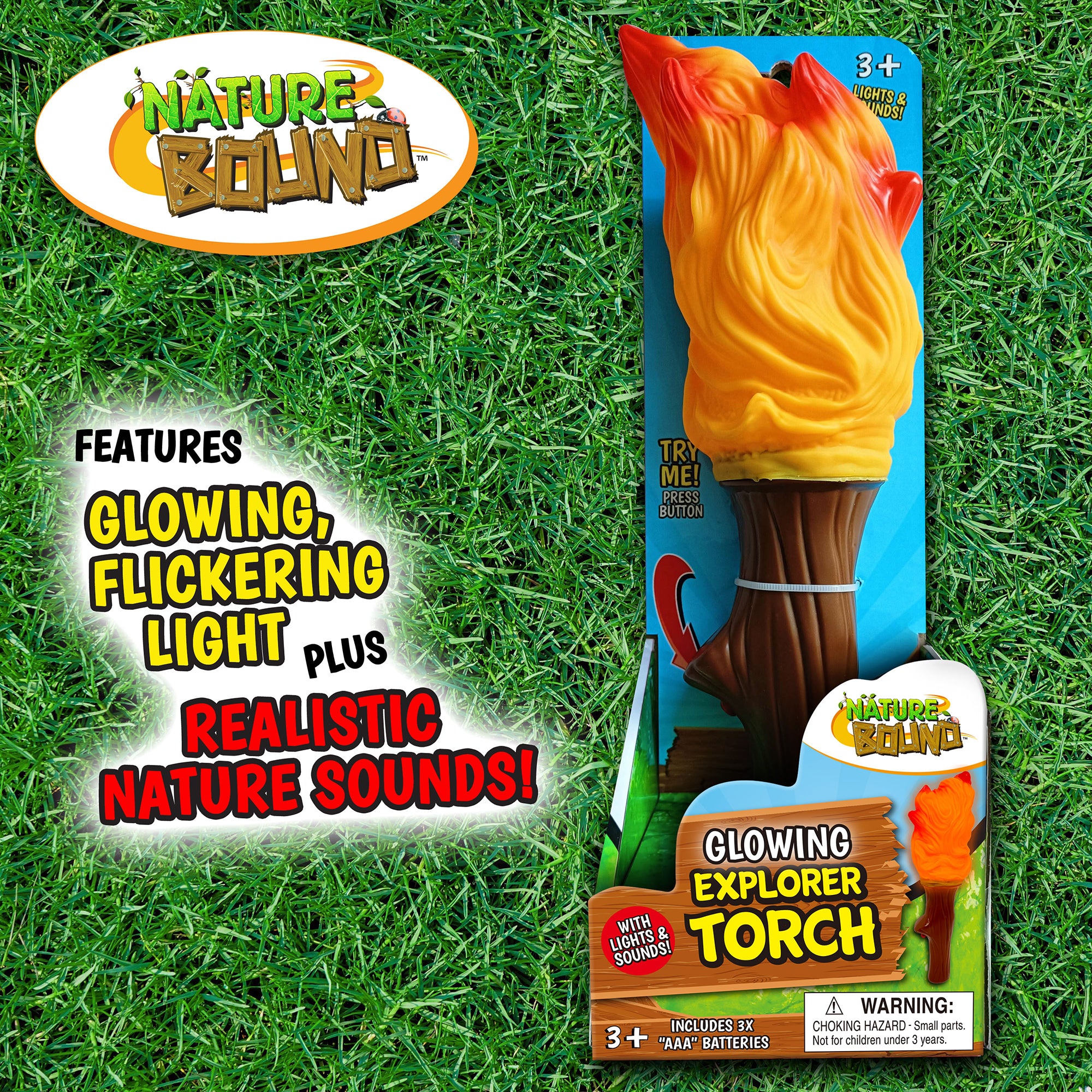 Nature Bound Glowing Explorer Torch for Kids - Fun Camping Toy - Image 2